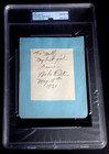 BABE RUTH SIGNED PSA/DNA CERTIFIED AUTHENTIC GRADE 8 BASEBAL