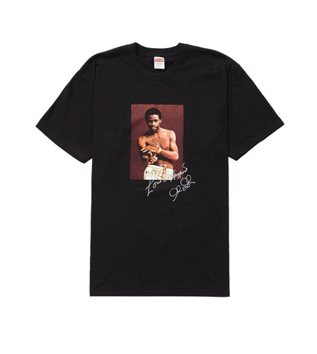 Taille M Tee shirt noir Supreme Al Green