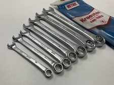 Vintage Nos - Kraeuter 56607 7 Piece Metric Combination Wrench Set - Usa