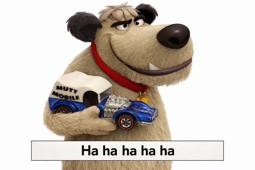 Hot Wheels Redline 1971 Mutt Mobile Blue- Very Nice