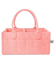 Mr. Pen- Baby Diaper Caddy Organizer, Pink, Baby Caddy Organizer with Handle,