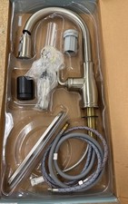 Glacier Bay Kagan Stainless Steel 15" Pull Down Kitchen Faucet 360 Swivel