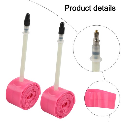 Enhanced Puncture Resistance Road Bike Tubes 700x1832C For Presta Valve - Picture 3 of 33