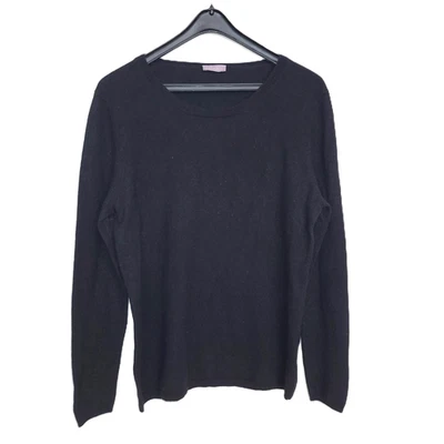 Include Peter Hahn Pullover Damen gr. 44 Schwarz Kaschmir & Wolle Oberteil - Bild 1 von 4