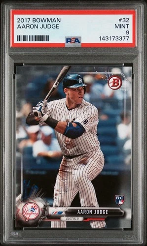2017 Bowman - Aaron Judge #32 (RC) PSA 9 Rookie