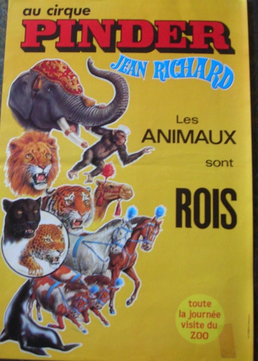 Archives des Cirque Pinder - Boutique d'objets de collection - Neuf et