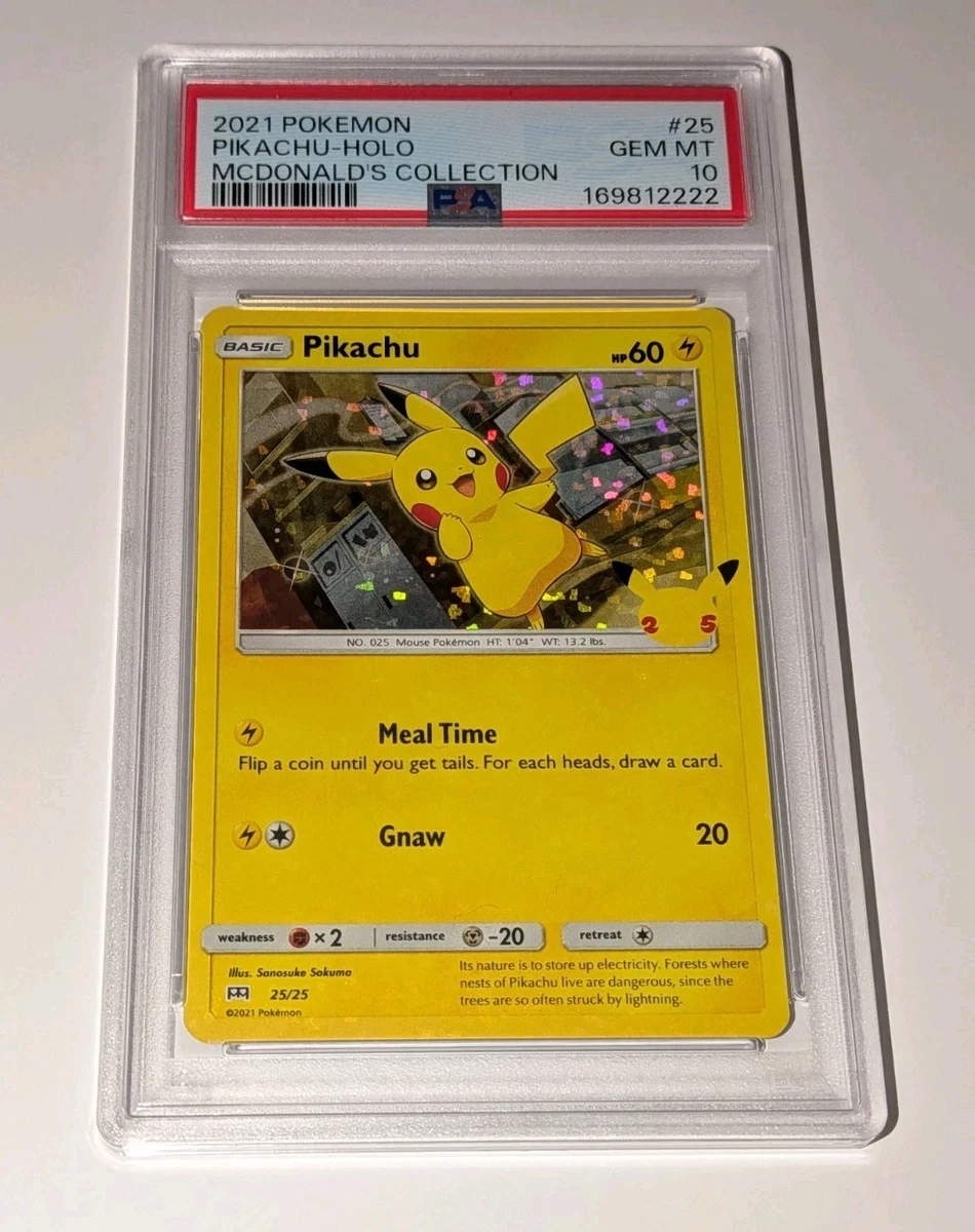 25+ McDonald's 25th Anniversary Pokémon TCG Cards for sale