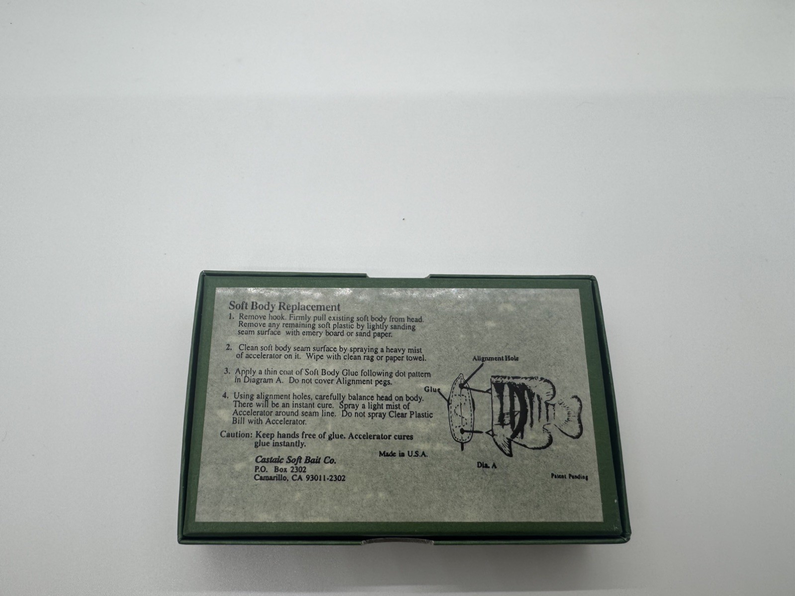 Castaic Soft Bait (Sunfish Swimbait) with Refill Body. Ultra rare!!!! #1 - Image 6