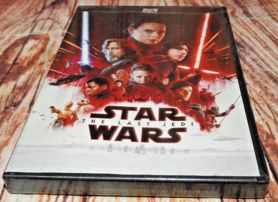 Star Wars Episode VIII The Last Jedi (DVD,2017) BRAND NEW SEALED - Image 3 of 4