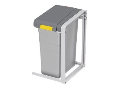 Hailo Profiline Öko XL Grey Expansion Unit Pedal Trash Can 0935-302