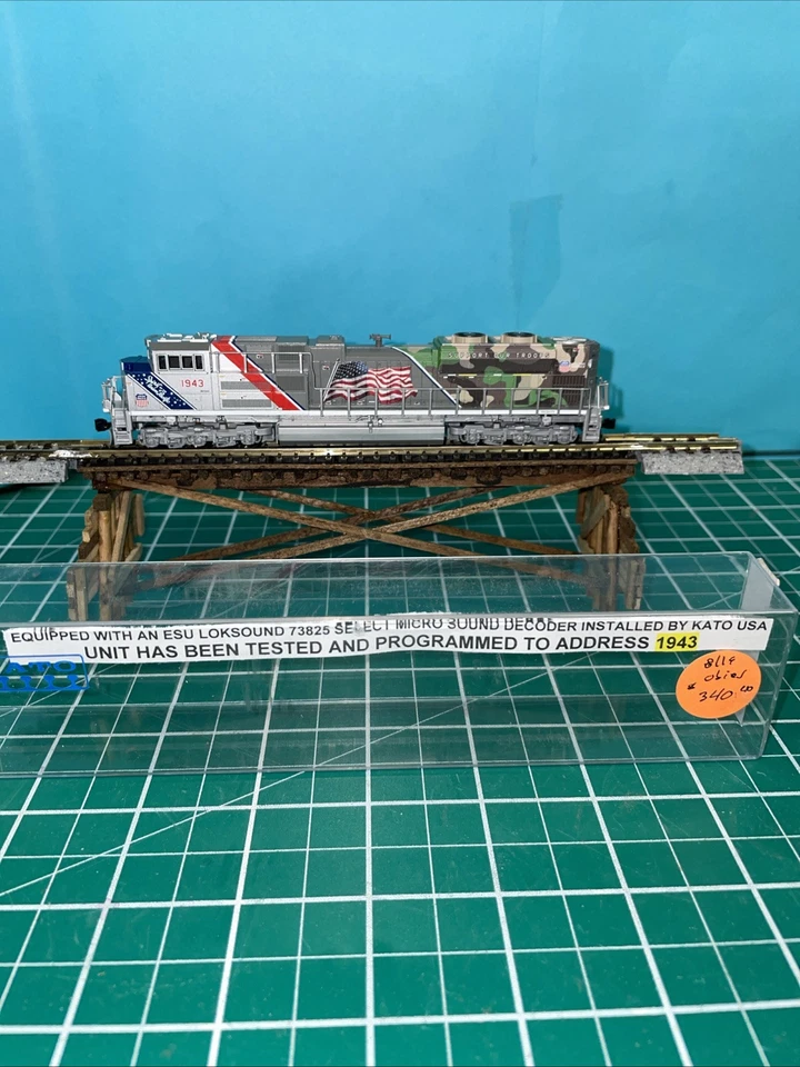 New! N-Scale 176-1943-LS SD70Ce UP Spirit 1943 $ 340.00 - Image 4 of 4