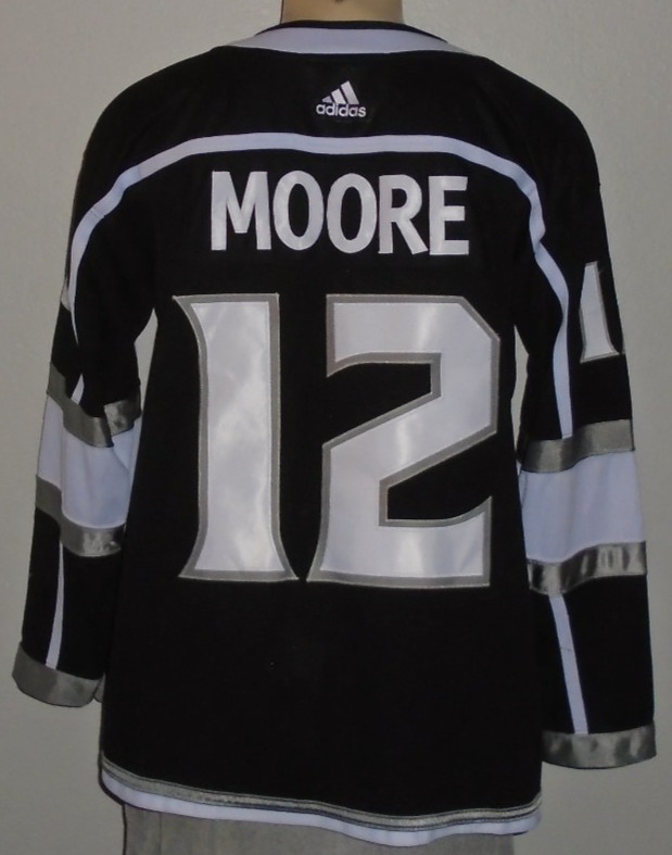 Trevor Moore #12 Los Angeles Kings Adidas Sewn Team NHL Hockey Jersey Men 54/2XL
