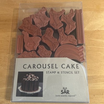 Carousel Cake Stamps Set for Cake  Making Cake Decorating