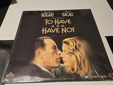 "To Have And Have Not" Extended Play Laserdisc LD - Humphrey Bogart
