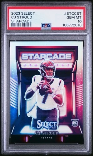 2023 Panini Select - C.J. Stroud Starcade (RC) SSP PSA 10 Case Hit