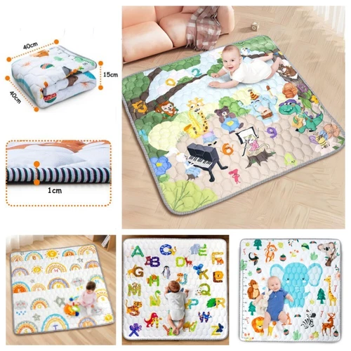 Krabbelmatte Spielmatte Baby Schadstofffrei Faltbar Spielunterlage Krabbeldecke