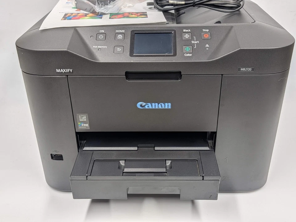 Canon MAXIFY MB2720 Multifunction Color Ink Printer - SEE DESC - Image 2 of 4
