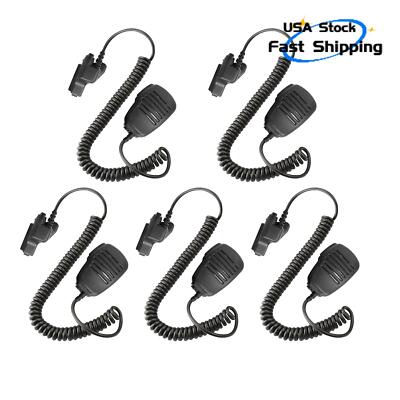 5PCS Speaker Microphone for GP900 GP1200 HT1000 JT1000 XTS2500 XTS5000 Radio