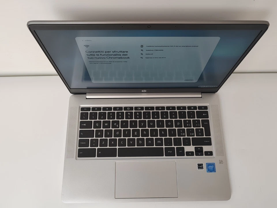 NOTEBOOK HP STREAM 14 INTEL CELERON N4000 4GB RAM 64GB HD WEBCAM WIFI CHROMEBOOK - Immagine 3 di 4