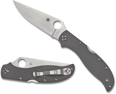 Spyderco C258GPGYCW Strech 2 XL Grey G-10 CPM CRU-WEAR