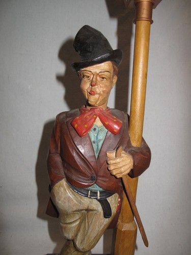Antique Original Carved Wood "Walt" Whistler by Karl Griesbaum Working - Picture 2 of 23