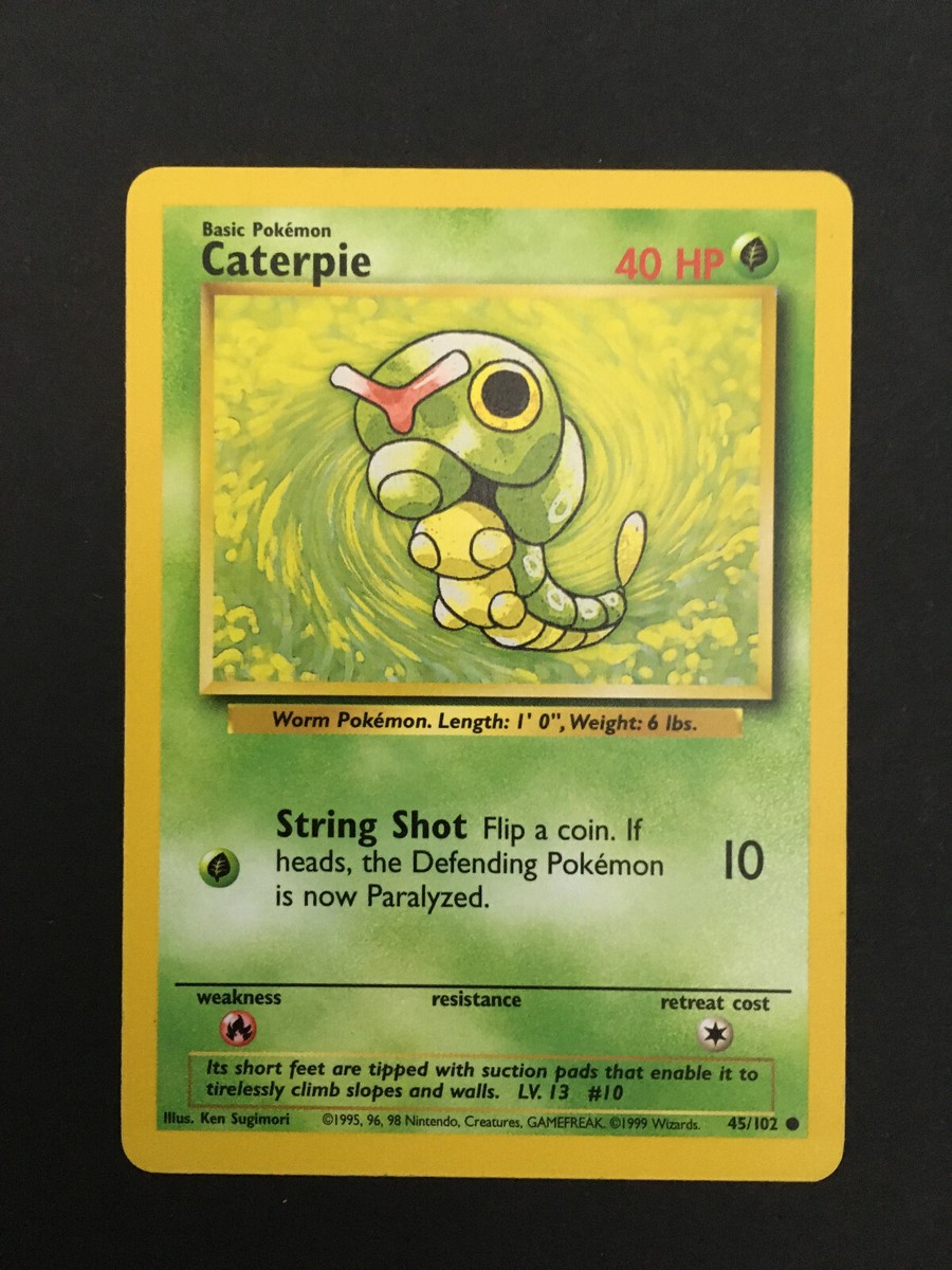 1995 caterpie pokemon card value - (3/108) Retreat Cost 2023 Pokemon Japanese Scarlet &