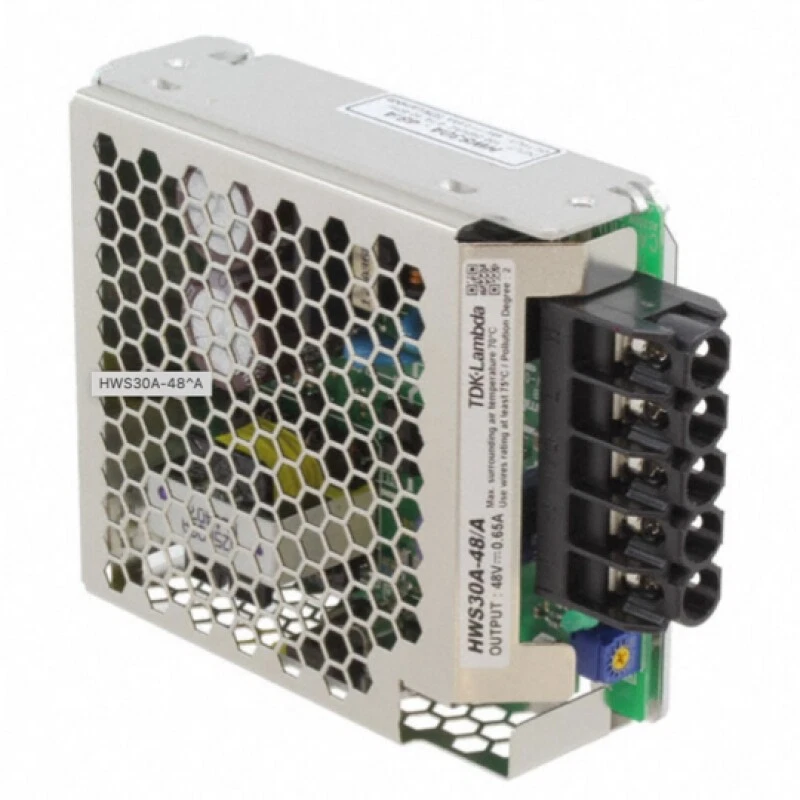 TDK Lambda AC/DC Enclosed 30W 48V Embedded Switch Power Supply HWS30A-48 - Image 1 of 1