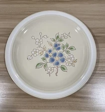Vintage Tumble Weed by International China Co Bread Salad Plate Japan 12”