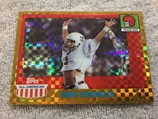 2005 Topps All American  TONY FRANKLIN Gold XRefractor #d 5/5  Eagles Patriots
