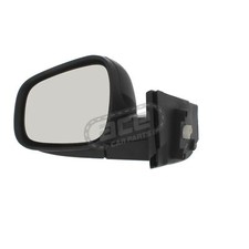 Specchietto retrovisore elettrico porta ala Chevrolet Spark 2009-2015 nero verniciabile sinistro