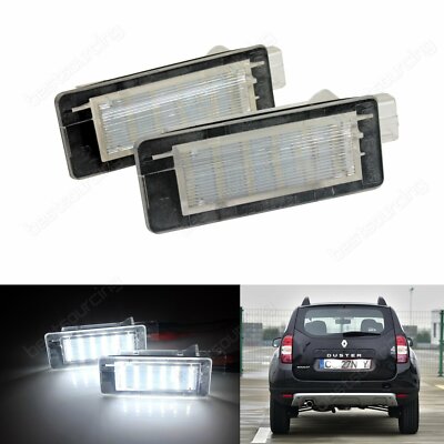 Feux Eclairage de Plaque LED Renault Espace 4 Scenic Laguna Fluence