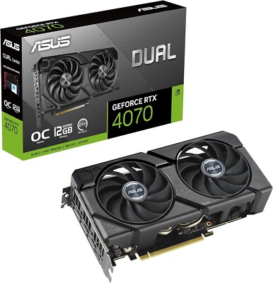 12GB Asus Prime RTX 4070 OC Edition PCI Express 4.0 PRIME-RTX4070