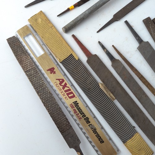 Vtg Metal File Rasp Tool Lot Gold Medal K&E Simonds Round Flat Convex Johnson - Picture 3 of 5