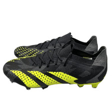 Adidas Predator Accuracy Injection.1 FG Soccer Cleat Black/Yellow IG0782 Men 8.5