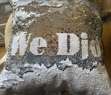 Sequins Pillow Cover Mermaid Glitter Case Waist Throw Sofa Cushion Home Decor