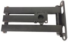 Black TV Wall Mount Bracket Hanger Support 2 Bolt 15" Extension Angle Up & Down