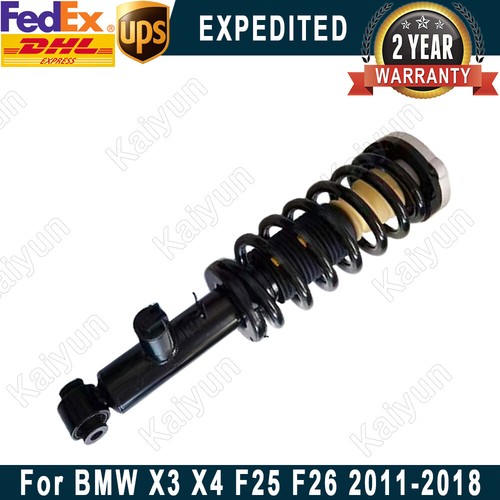 1x Rear L/R Air Suspension Shock Absorber w/ EDC For BMW X3 X4 F25 F26 ...