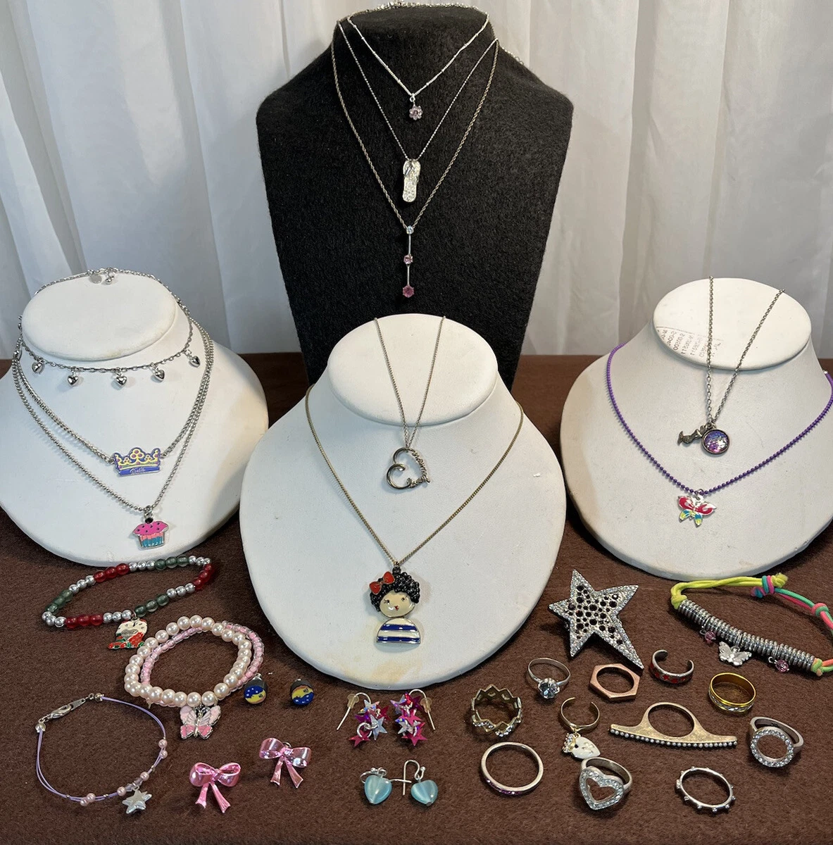 Rings bracelets necklaces deals