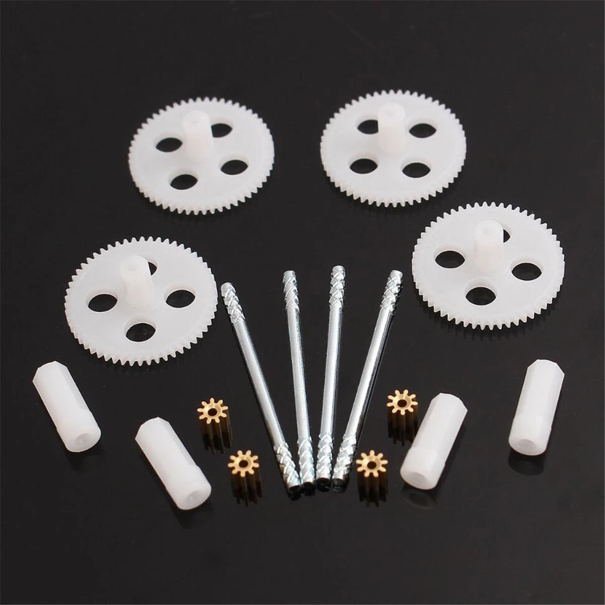 RC Quadcopter Drone Spare Parts Motor Gear Main Gears Set For