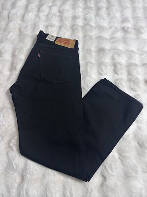 Levis 501 Original Fit Jeans Straight Leg Button Fly 100% Cotton 34x30