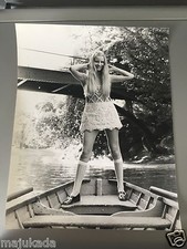 KARINE SASSU-BOURDA - PHOTO DE PRESSE ORIGINALE  27x21 cm