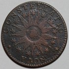 1783 Nova Constellatio, Large Us, Pointed Rays, Colonial Copper Coin