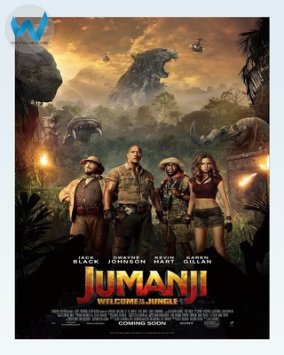 Jumanji The Next Level Poster 2020 Abenteuer Wanddeko 12X16/16X20/18X24/24X36