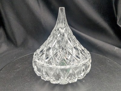 Vintage Shannon Crystal Hershey's Kiss Trinket Box