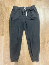 Vuori Jogger Pants Womens Small Gray Performance Dreamknit Running Yoga Gym