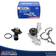Water Pump & Thermostat for 11-17 Chrysler 300 Dodge Challenger Charger 3.6L