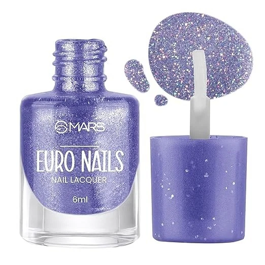 MARS EURO Nail Lacquer | Glossy Gel Finish | Rich Pigmentation | Chip Free | Qui
