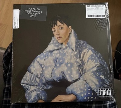 LILY ALLEN - WEST END GIRL - BLUE POLKA DOT VINYL  ROUGH TRADE EXCLUSIVE EDITION