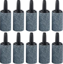 Pawfly Aquarium Air Stone 1 Inch, Fish Tank Air Stone Aerator Bubble Diffuser fo