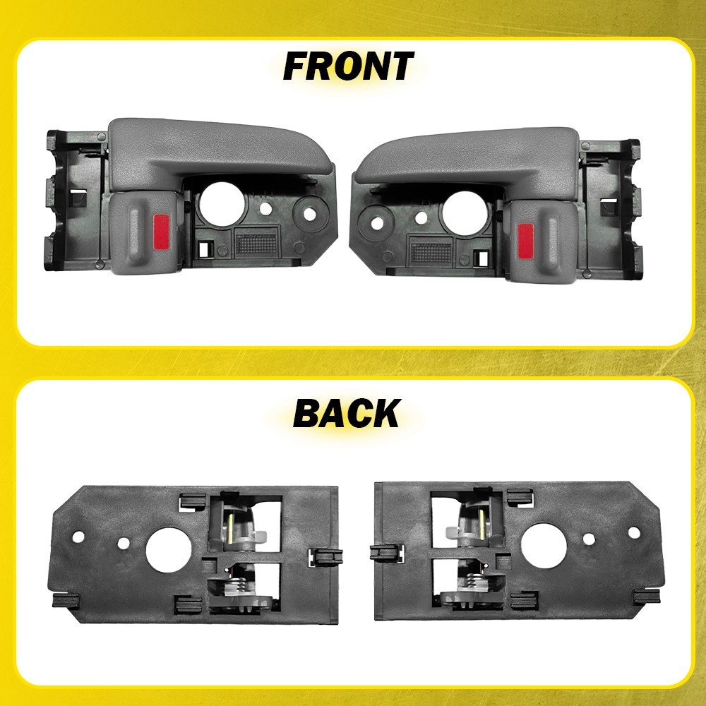 4X For 04-09 Kia Spectra 05-09 Spectra5 Door Handles Interior Right Left Gray EK
